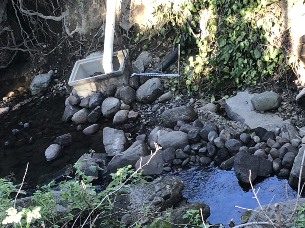 bottom of drain 1